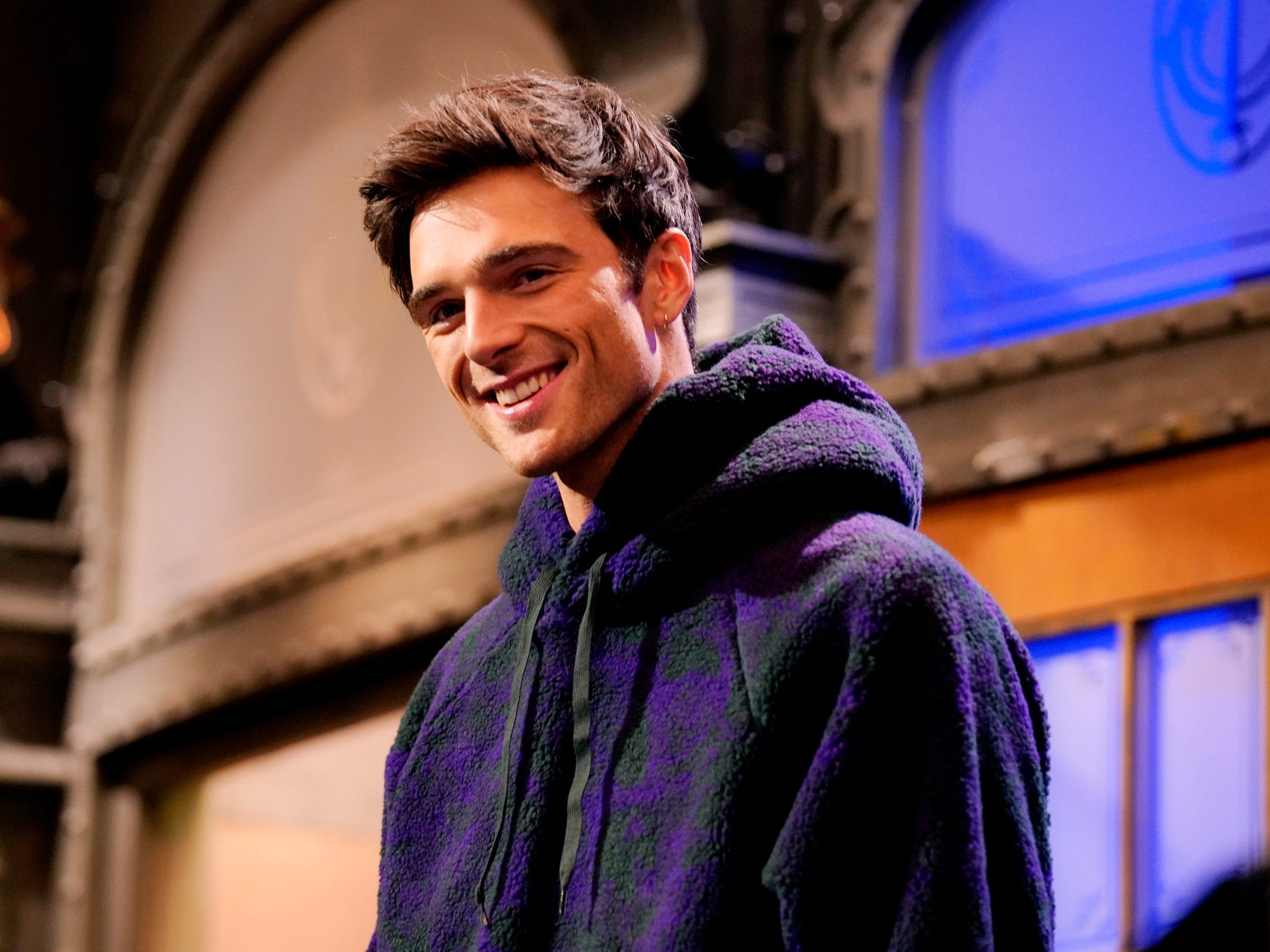 Pictured: Host Jacob Elordi during Promos in Studio 8H on Tuesday, January 16, 2024