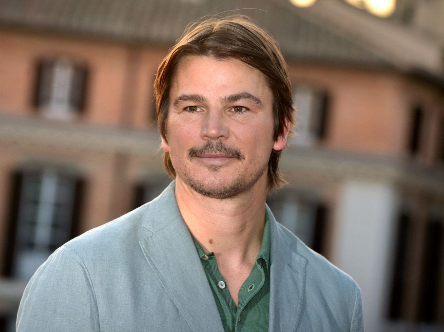 American actor and film producer Josh Daniel Hartnett on the red carpet of Trap film at the Barberini terrace. Rome (Italy), August 02nd 2024