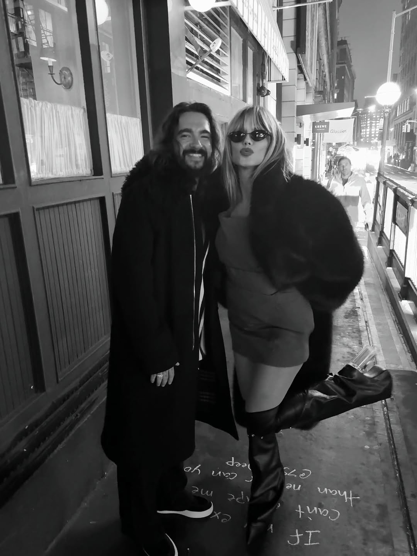 Heidi Klum and Tom Kaulitz have a date night in NYC.