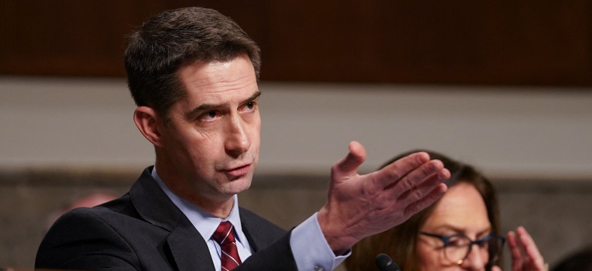 Pentagon’s policy shop is ‘a pigpen-like’ mess: Sen. Cotton