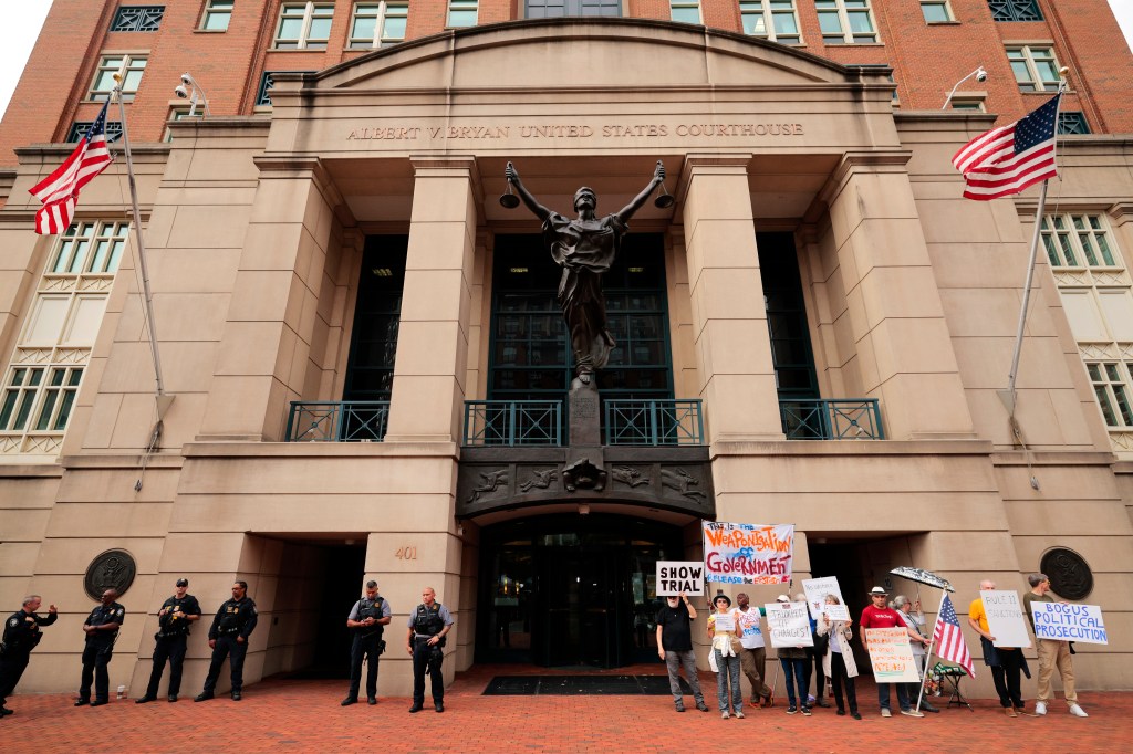 Federal courthouse in Alexandria, Va.