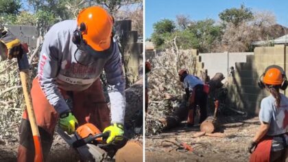 Veterans aid Tempe cleanup after devastating microburst storm