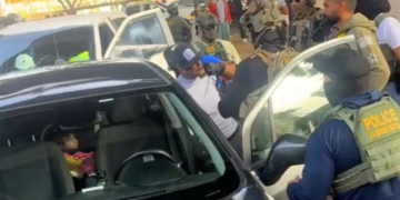 Masked Federal Agents Drive Off in U.S. Citizen’s Car With Toddler in Backseat