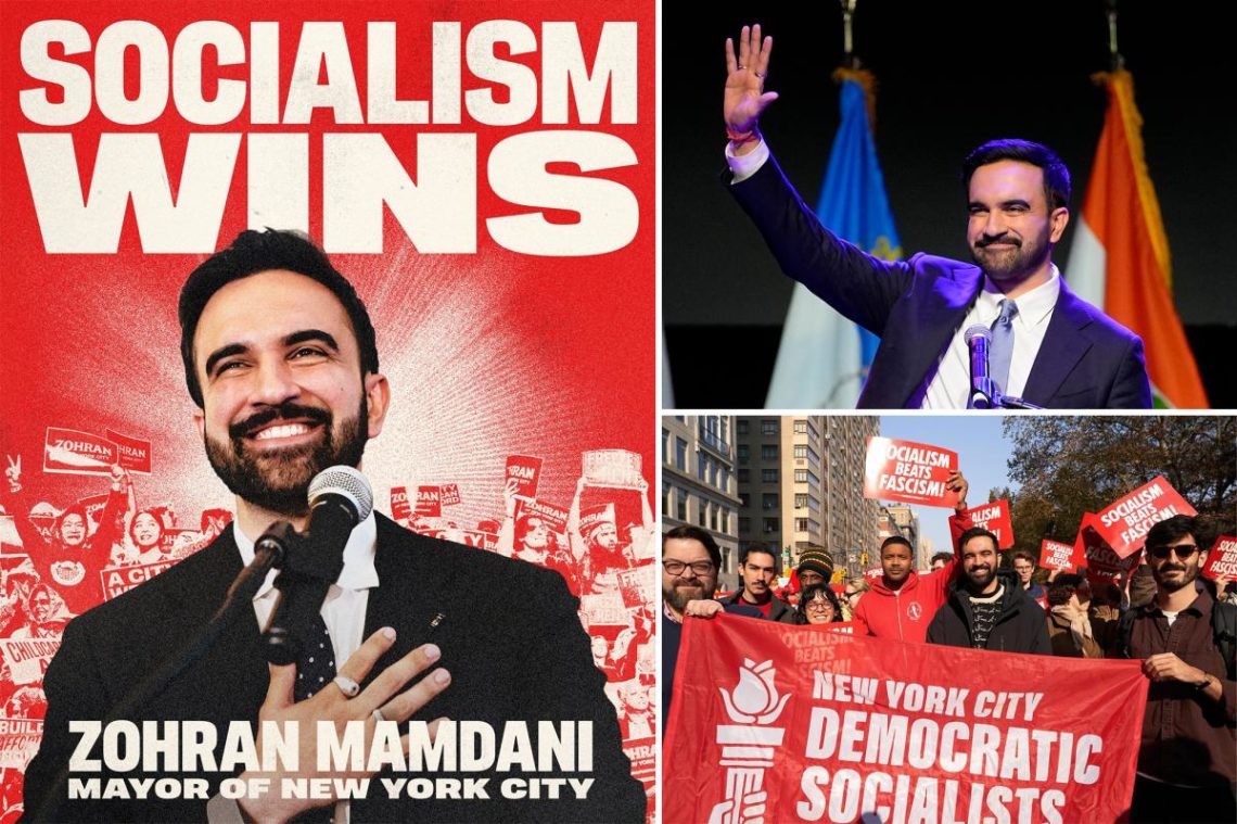NYC DSA ‘army’ takes credit for Zohran Mamdani’s win, declares it ‘a clear mandate for a democratic socialist agenda’