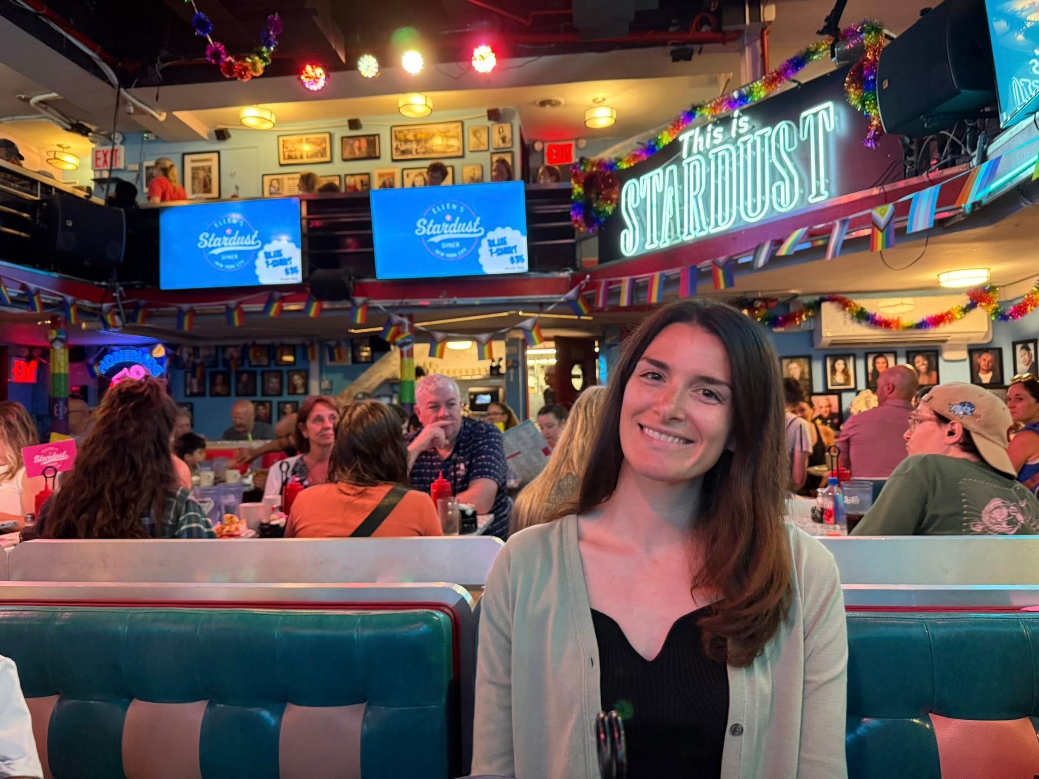 Woman at Stardust Diner
