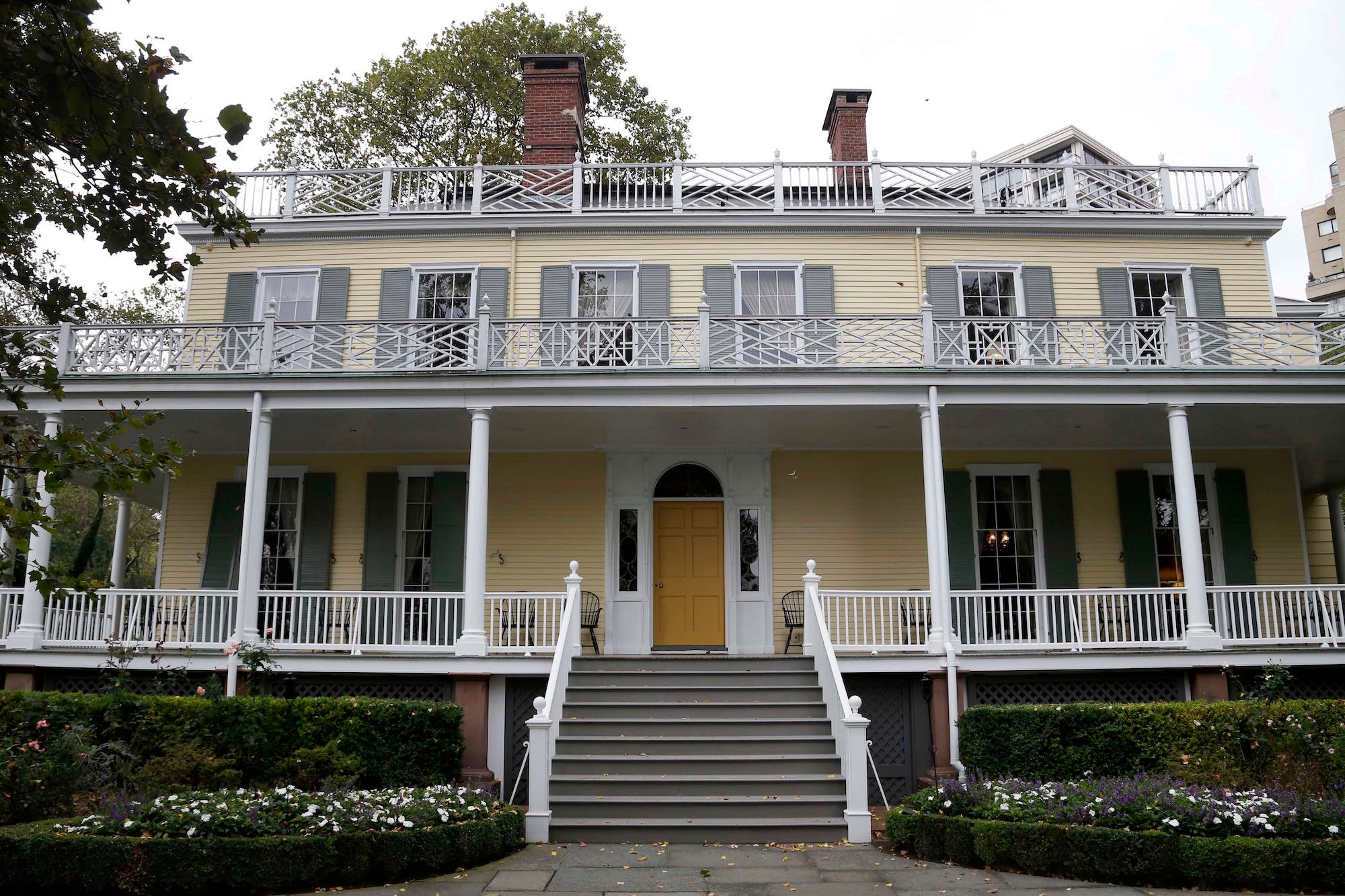 The exterior of Gracie Mansion in 2013.