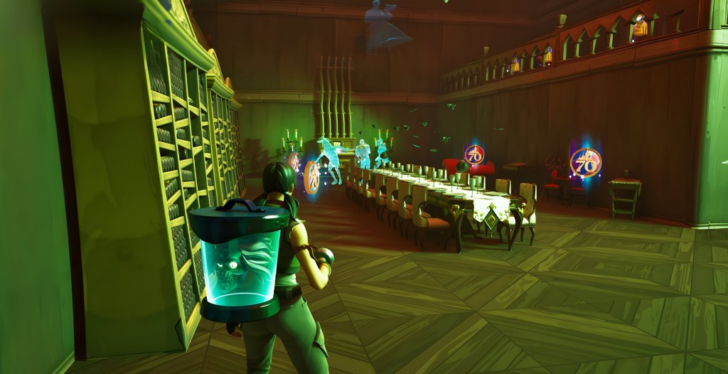Disneyland Fortnite Haunted Mansion Mini-Game