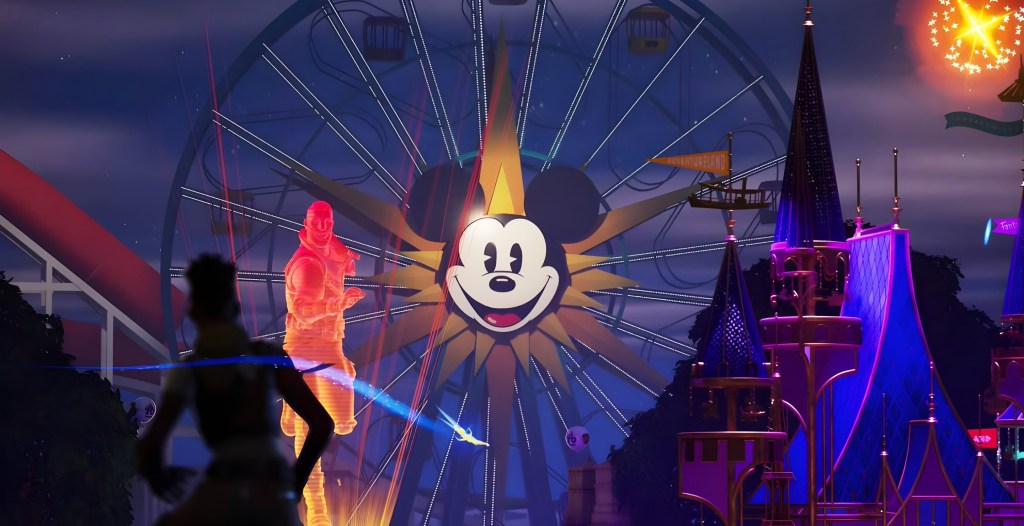 Fortnite Disneyland Game Rush Mode Map