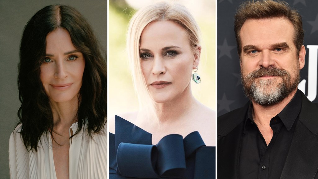 Courteney Cox To Direct True Crime Thriller ‘Evil Genius’ Starring Patricia Arquette And David Harbour