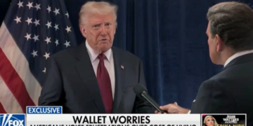 Trump Confronted on Fox News About MAGA Voter’s Anger Over Prices