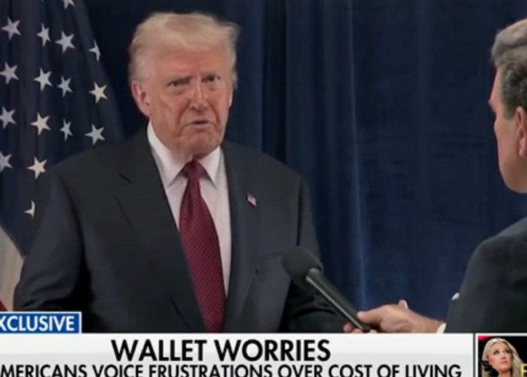 Trump Confronted on Fox News About MAGA Voter’s Anger Over Prices