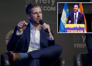 Eric Trump calls Zohran Mamdani ‘crazy,’ says ‘we cannot allow’ socialism to spread countrywide at Turning Point USA event