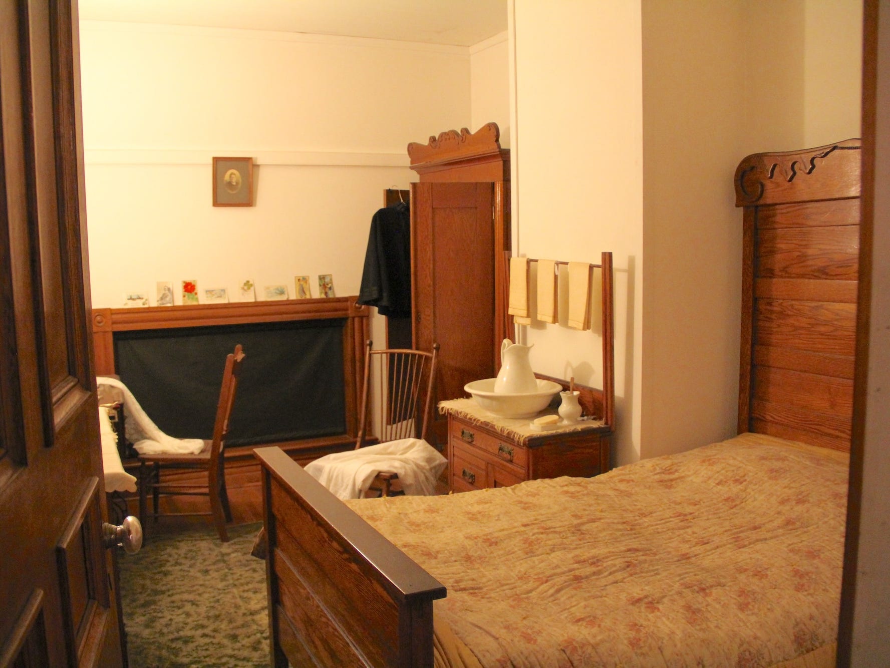 A servant's room at Staatsburgh.