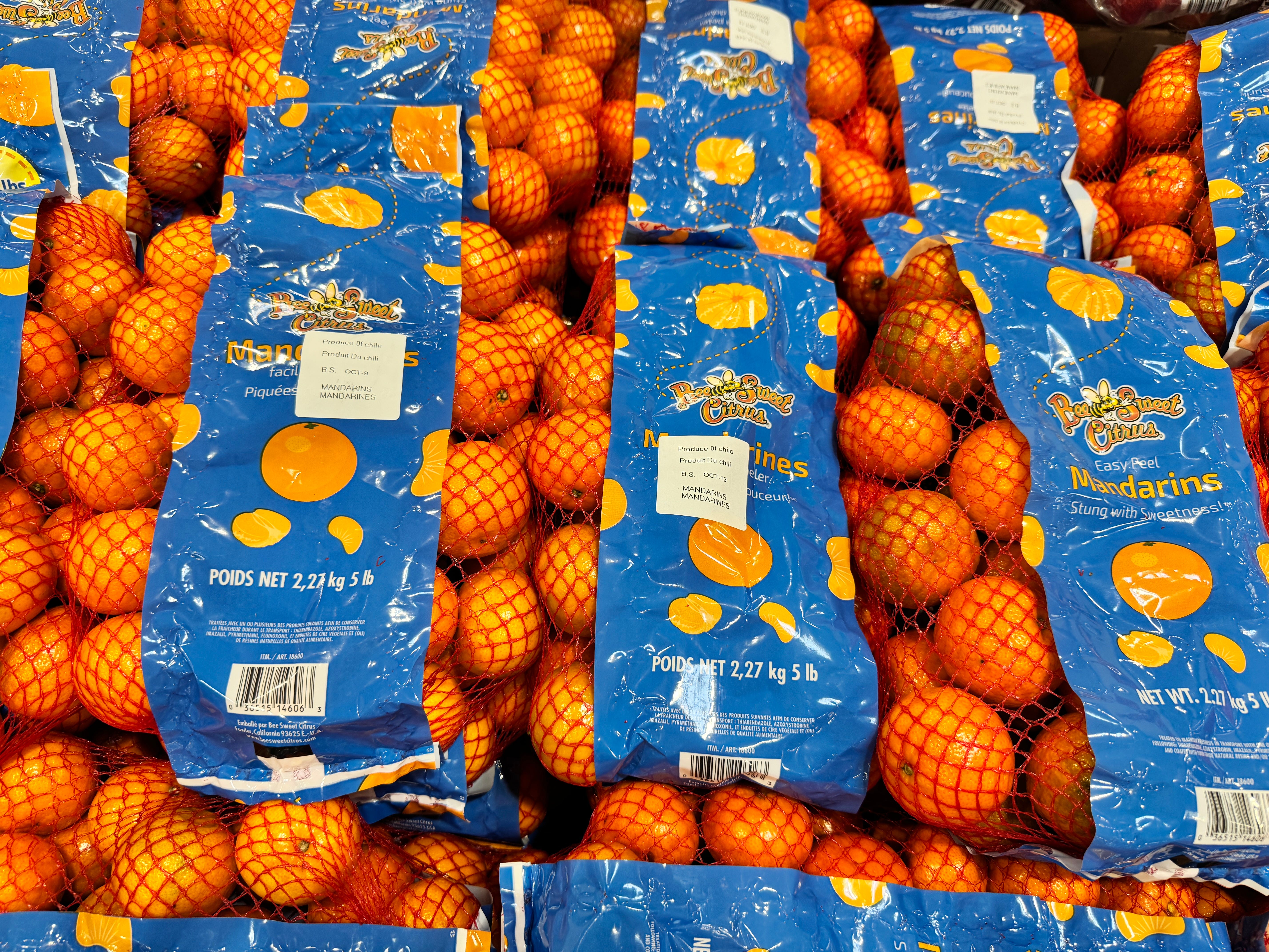 Costco mandarins