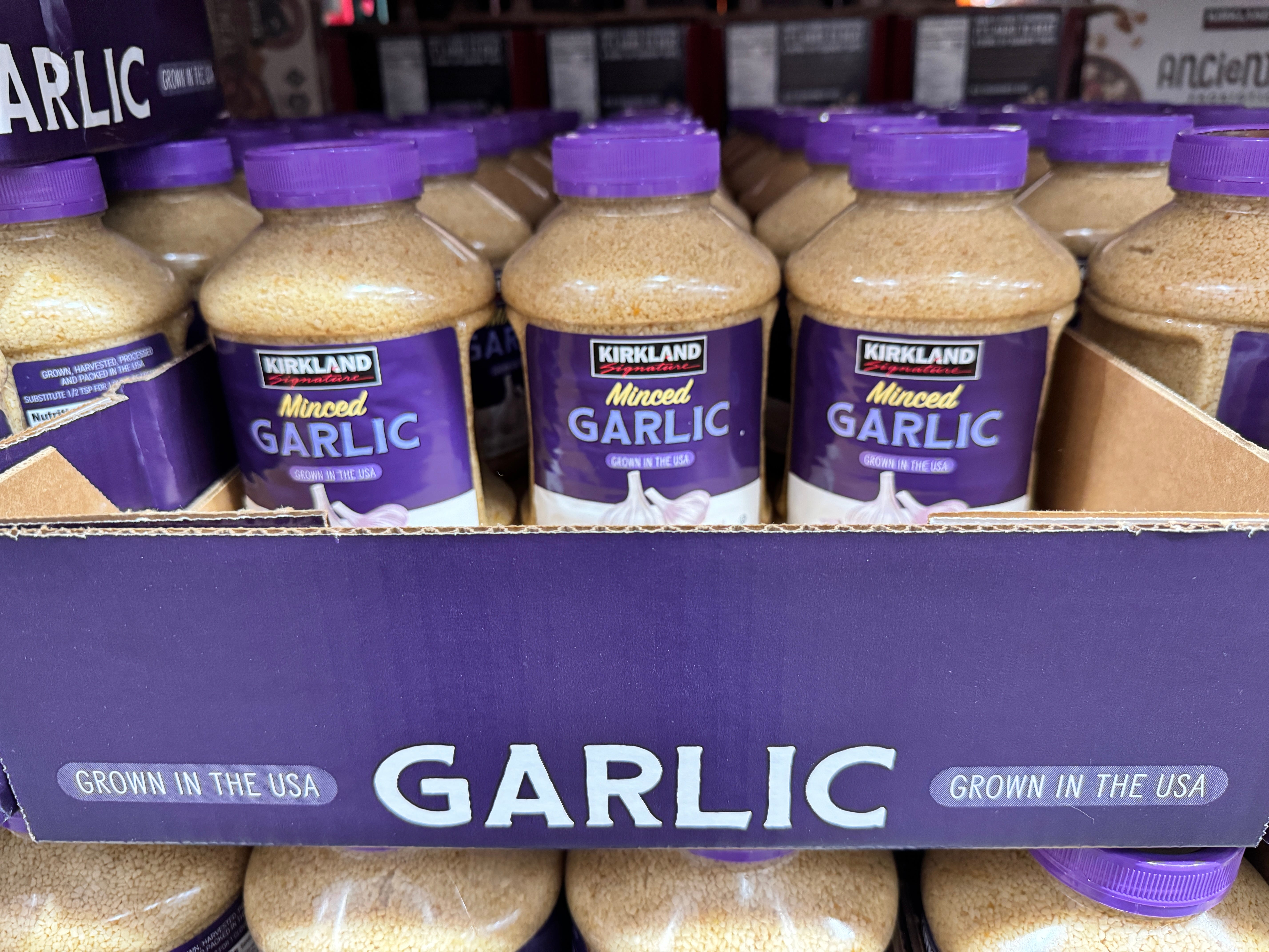 Costco minced garlic