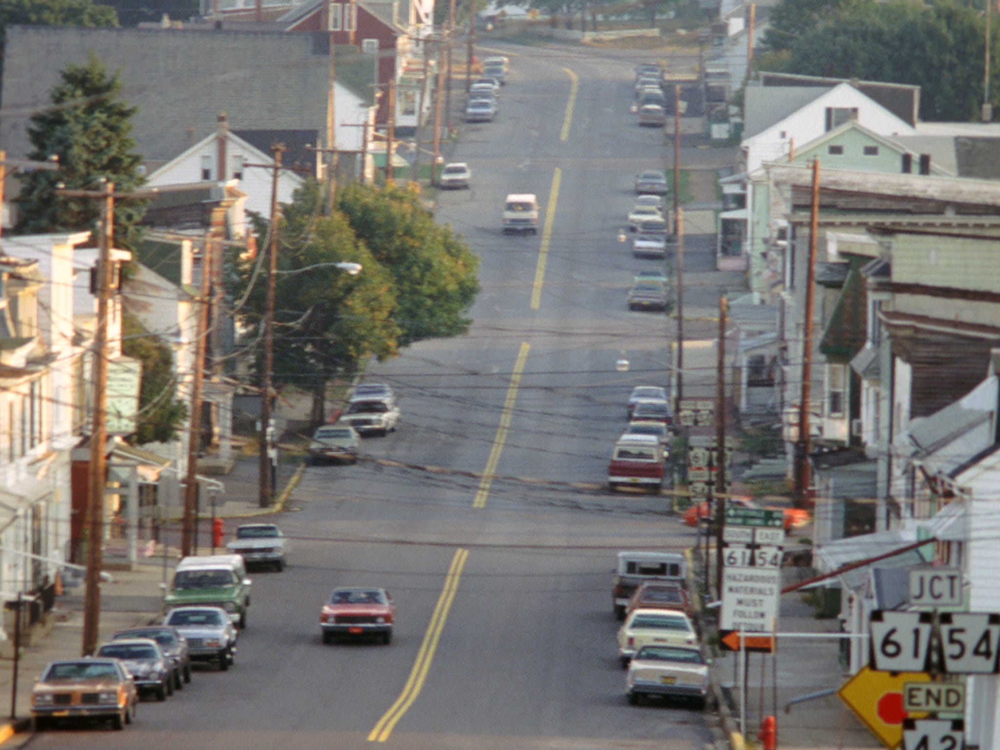centralia, pennsylvania locust avenue 1983