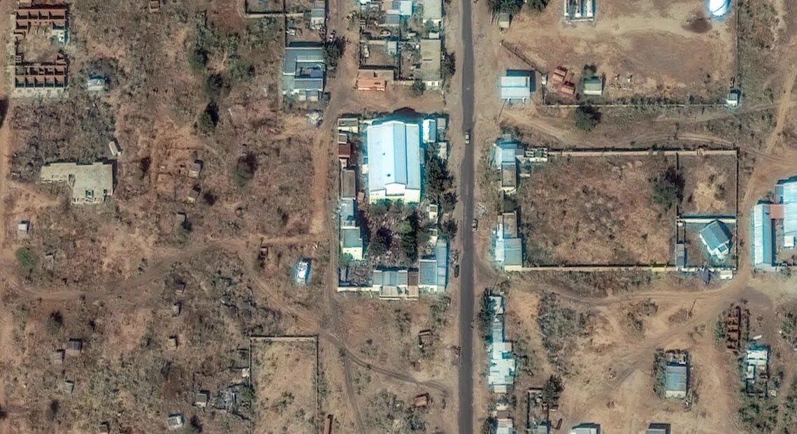 The bloodshed in Sudan is visible from space