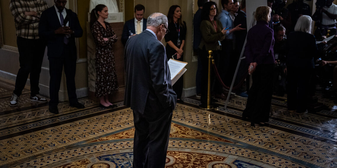 Schumer opposed the shutdown deal. Some Democrats still want him out.