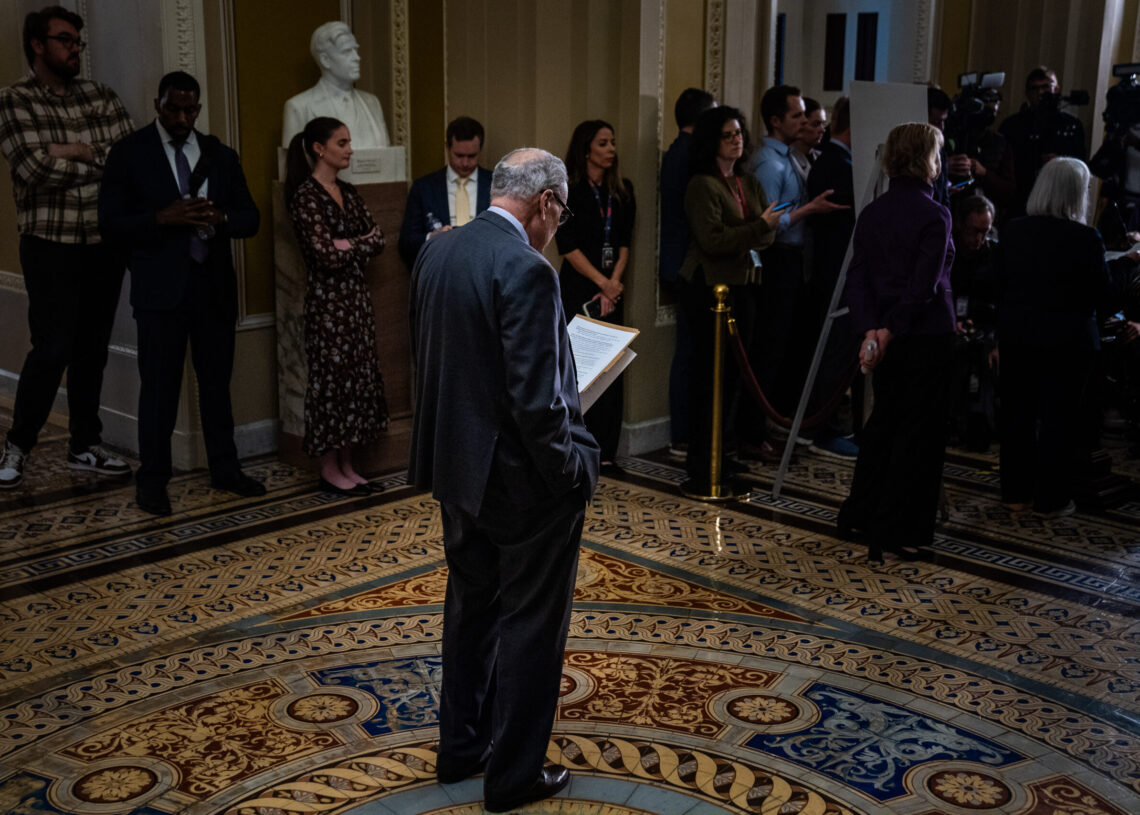 Schumer opposed the shutdown deal. Some Democrats still want him out.