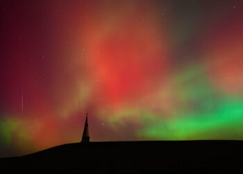 Northern lights danced above the U.S. Will there be more aurora tonight?