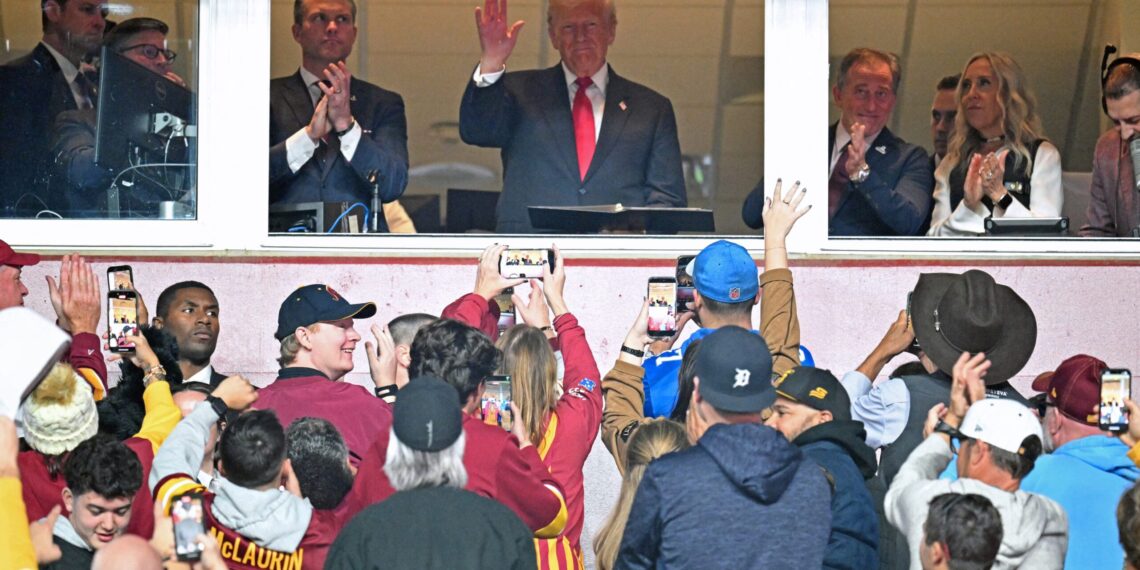 Josh Harris might have to choose between Trump and an angry fan base