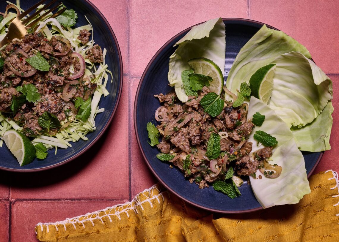 This tangy, spicy Thai salad is a sensational weeknight dish