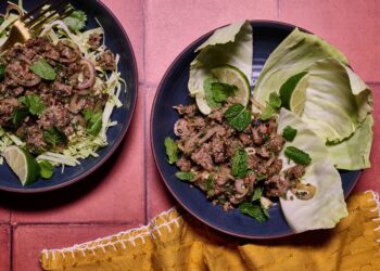 This tangy, spicy Thai salad is a sensational weeknight dish