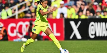 A first pitch derailed her 2024 season. She’s back — and eyeing the NWSL final.