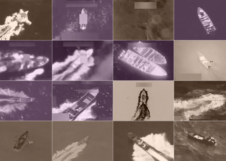 Mapping U.S. strikes in the Caribbean and eastern Pacific