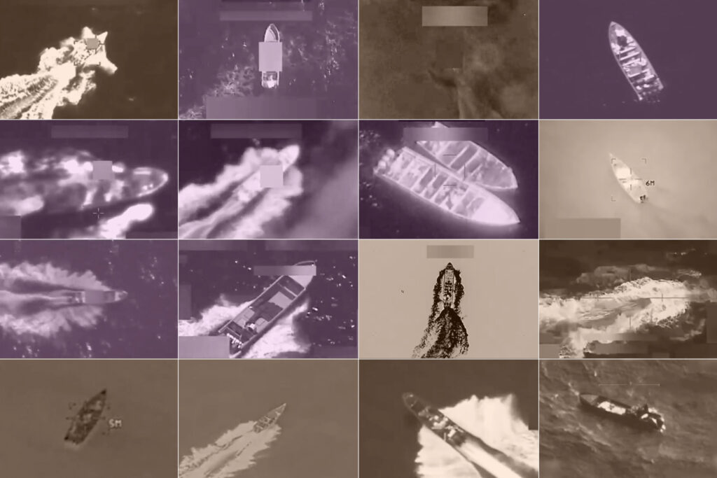 Mapping U.S. strikes in the Caribbean and eastern Pacific