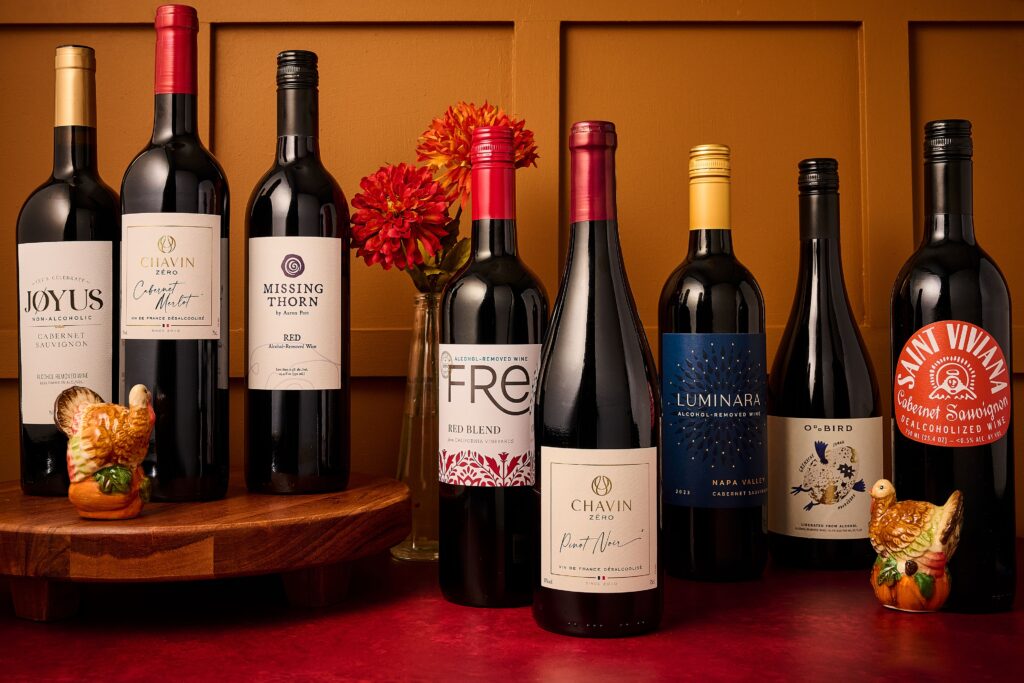 The best nonalcoholic red wines for holiday meals