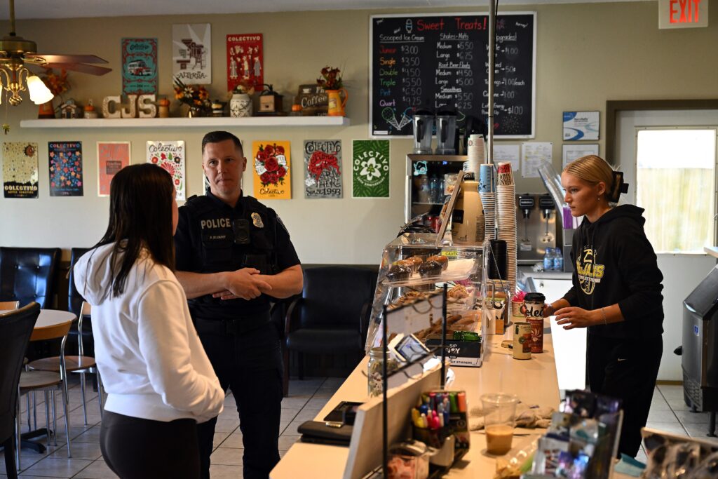 On edge in small-town America