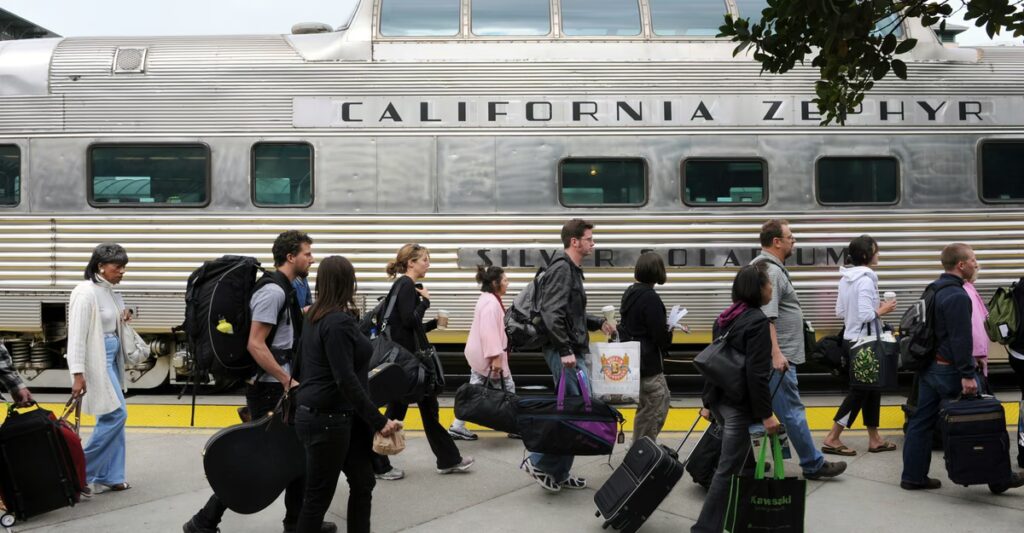 America Is Taking the Train