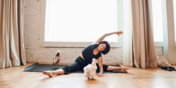 Rescued chickens wearing diapers join monthly Florida yoga class