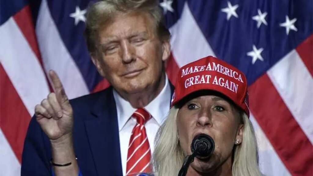 ‘I don’t worship him’: MAGA civil war erupts as MTG hits Trump with blistering response