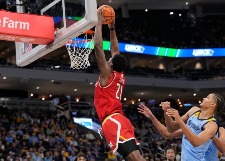 After Pharrel Payne suffers ugly injury, Maryland rallies past Marquette