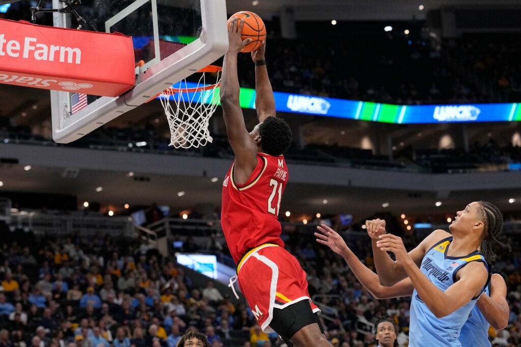 After Pharrel Payne suffers ugly injury, Maryland rallies past Marquette