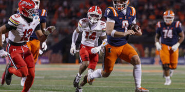 Maryland goes down quietly at Illinois for sixth consecutive loss