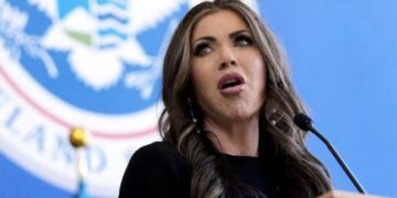 ‘Noem should resign over this’: Fury over alleged DHS ‘child kidnapping and trafficking’