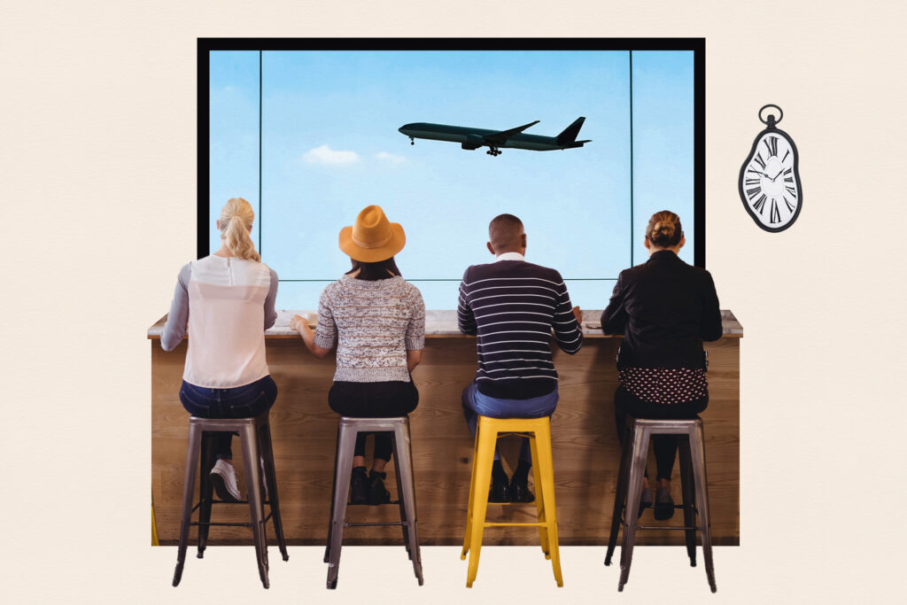 15 definitive rules for the airport bar