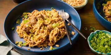Spicy peanut noodles are fast, flexible and full of flavor