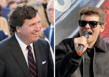 Trump defends Tucker Carlson for interviewing white nationalist Fuentes