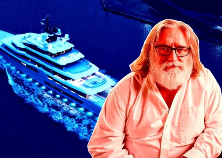 Gabe Newell Buys Obscene Yacht