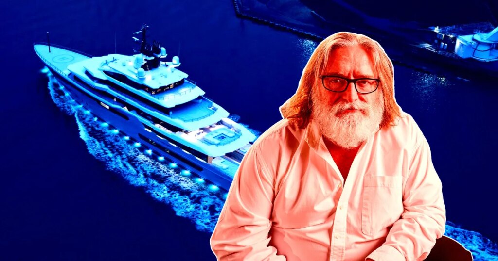 Gabe Newell Buys Obscene Yacht
