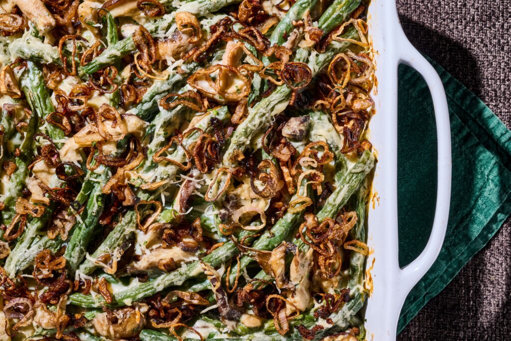 This green bean casserole is a fresh spin on a beloved classic