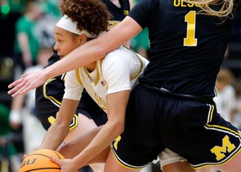 Hannah Hidalgo had 16 steals in a game. Then Michigan stole her spotlight.