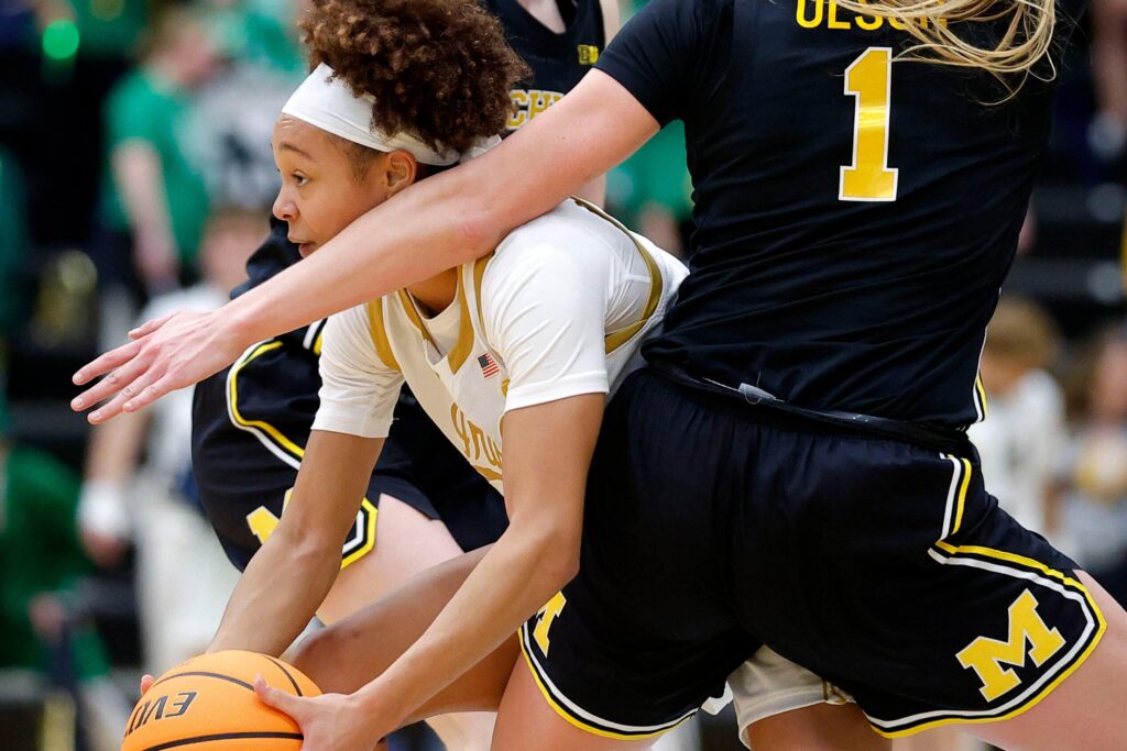 Hannah Hidalgo had 16 steals in a game. Then Michigan stole her spotlight.