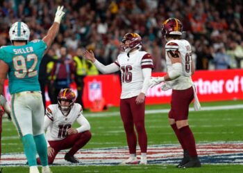 Commanders cut Matt Gay after two more missed field goals in Madrid