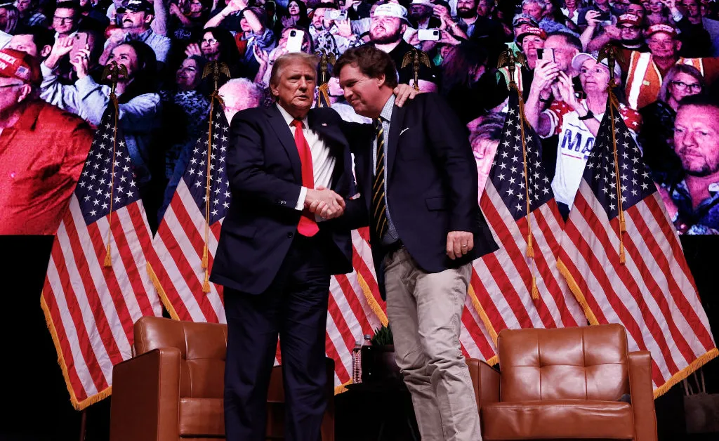 Trump Defends Tucker Carlson Interview With White Nationalist Nick Fuentes: What to Know About the Controversy Dividing the Right