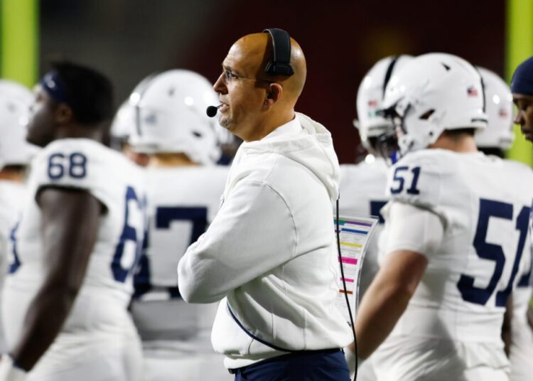 James Franklin is off to Virginia Tech. His $49 million payout shrank before that.